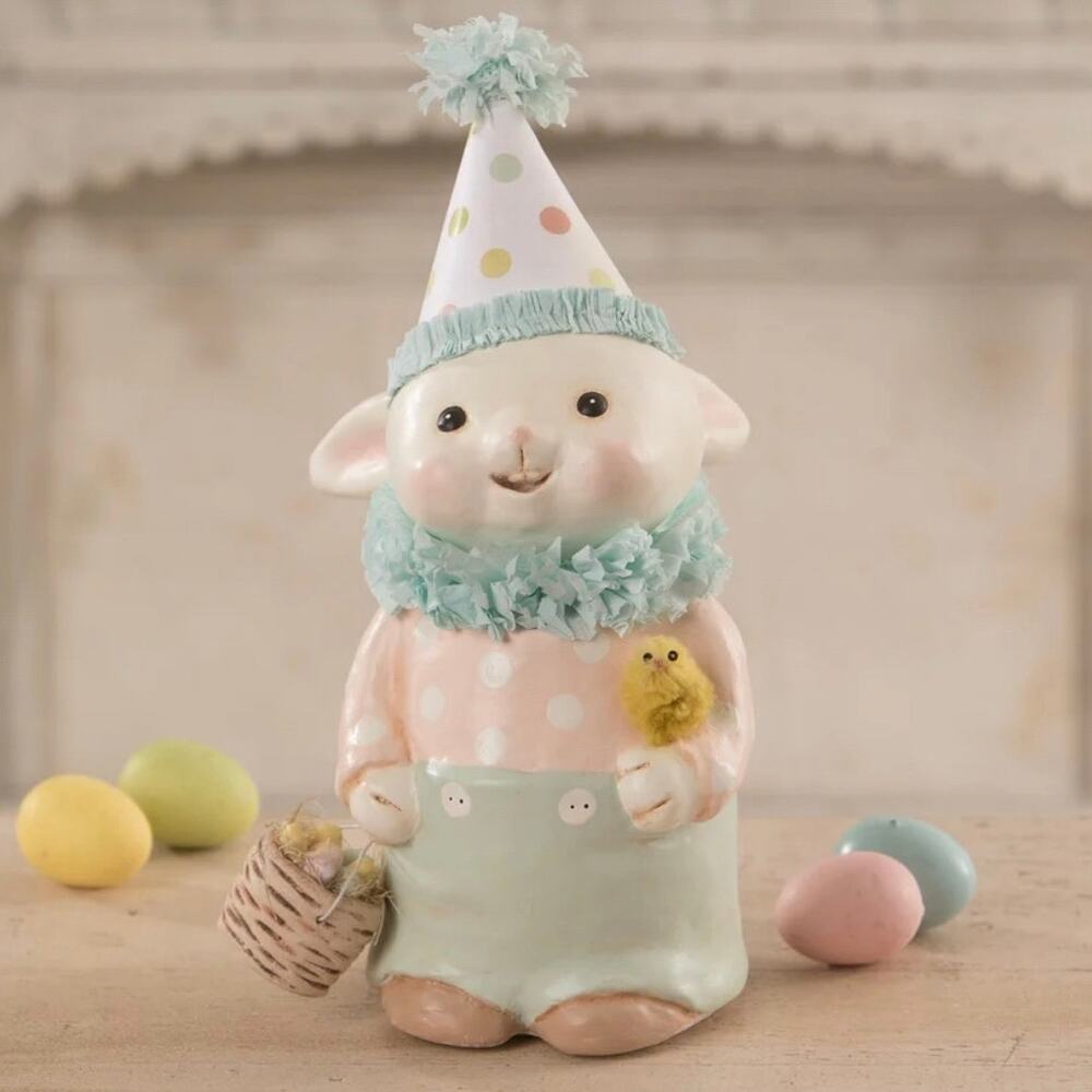 Bethany Lowe Easter Party Bunny Large 9" Retired New